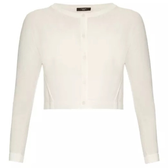 Weekend MaxMara Marusca Cropped Cardigan Size XL - Picture 1 of 5